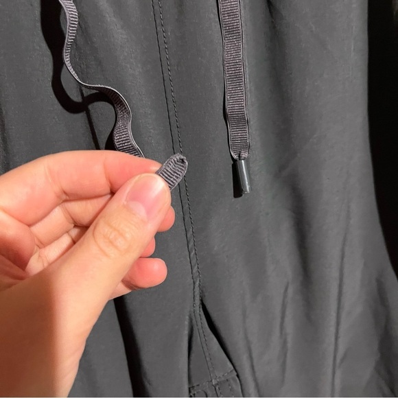 Eddie Bauer Polar Fleece Lined Jogger Pants Women Sz 8 Flannel Cargo Pockets - Picture 4 of 12